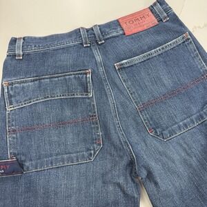 Vintage Tommy Jeans Carpenter Jean Shorts Mens 30 Y2K Jorts Baggy Skater 90s 00s